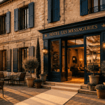 hôtel les messageries façade historique