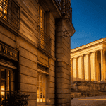 hotel vienne france facade pierre theatre antique