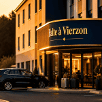 hôtel vierzon proche autoroute façade parking