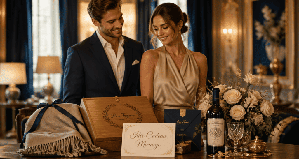 idee cadeaux mariage table cadeaux couple