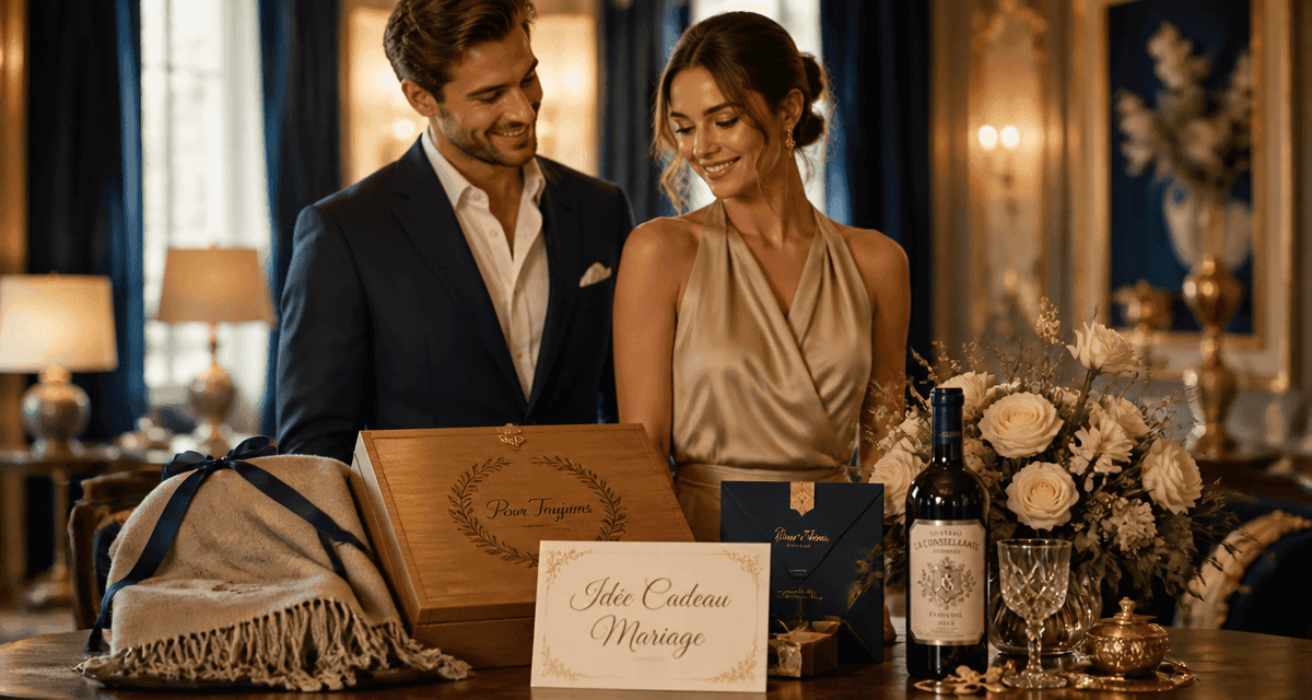 idee cadeaux mariage table cadeaux couple