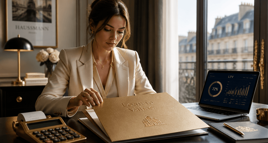 loan to value définition dossier calcul femme bureau