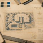 plan masse bureau architecte