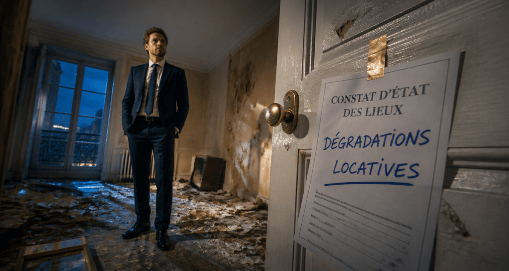 Porter plainte contre son locataire pour degradation locative