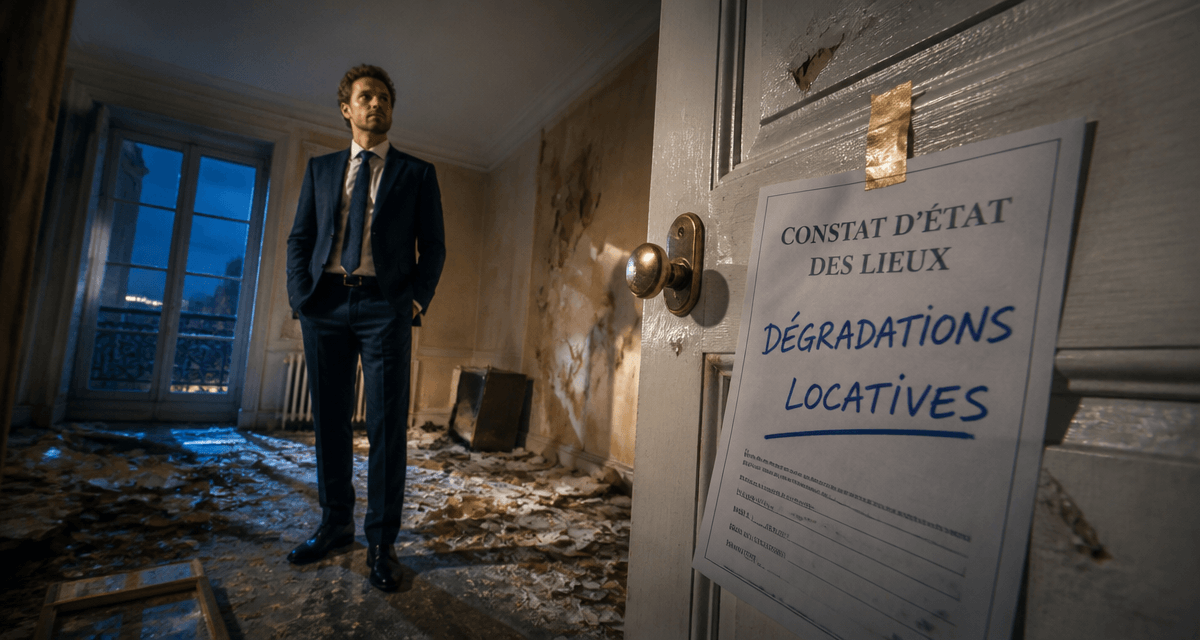 Porter plainte contre son locataire pour degradation locative