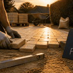 prix pose pavé m2 sans fourniture allée jardin