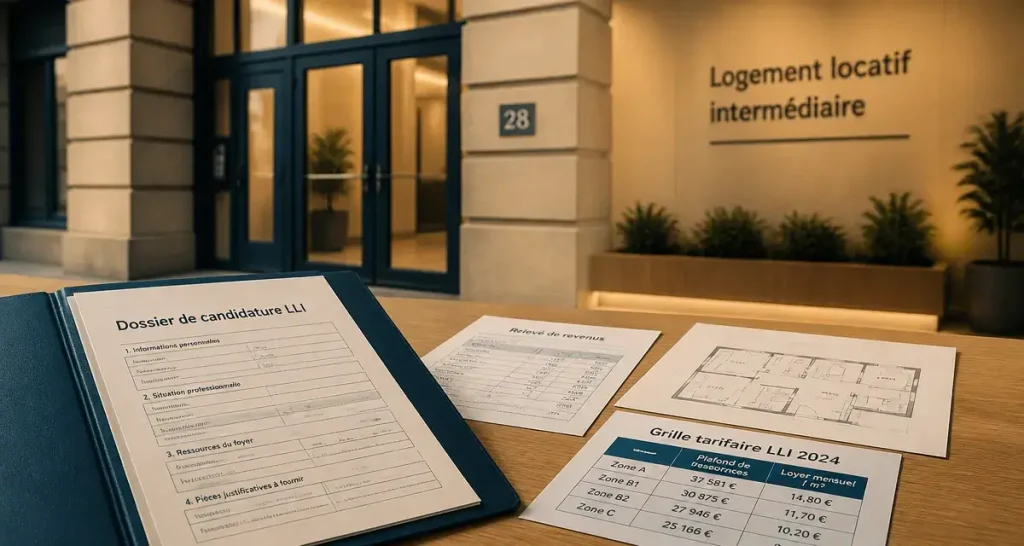 Logement locatif interm : dossier LLI pour candidature