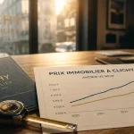 Prix immobilier Clichy à 6 884 €/m² en agence