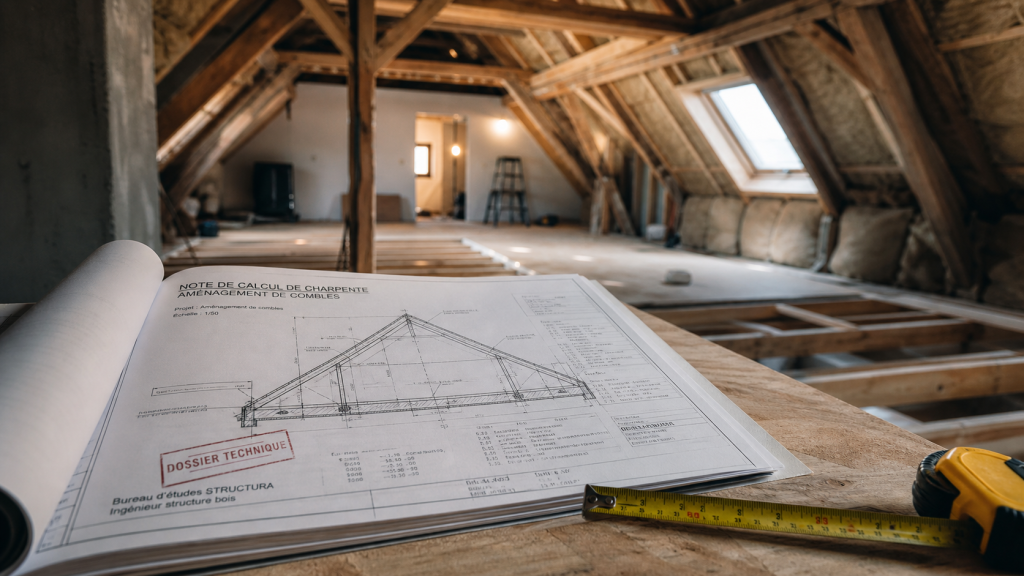 Aménager des combles : contrôle charpente et isolation avant travaux