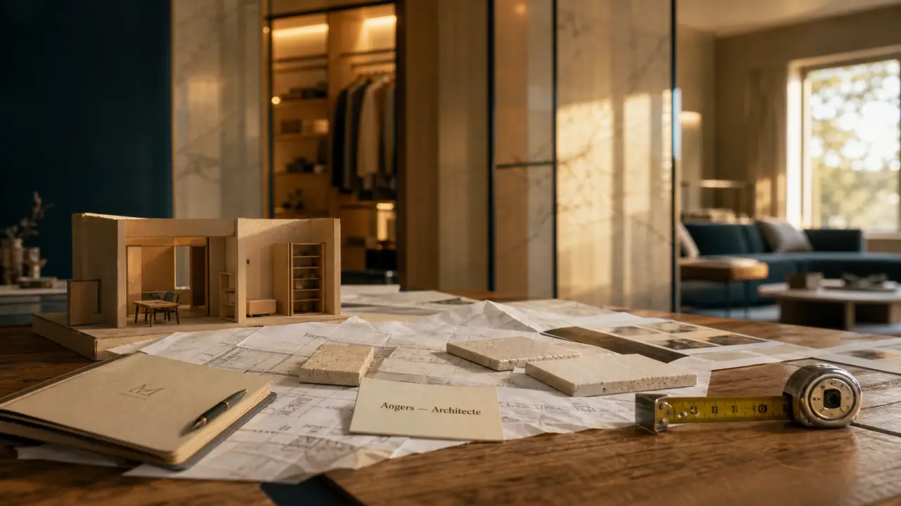 Architecte d'intérieur : projet de rénovation intérieure en cours