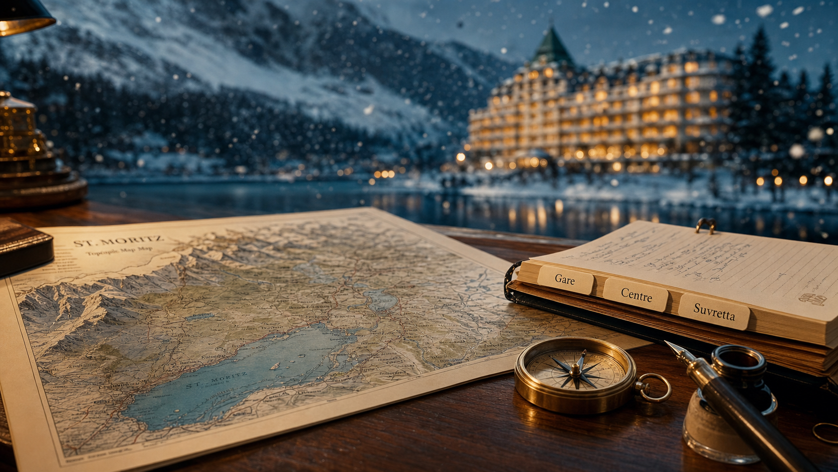 Hotel saint moritz : gare, luxe alpin et centre-ville
