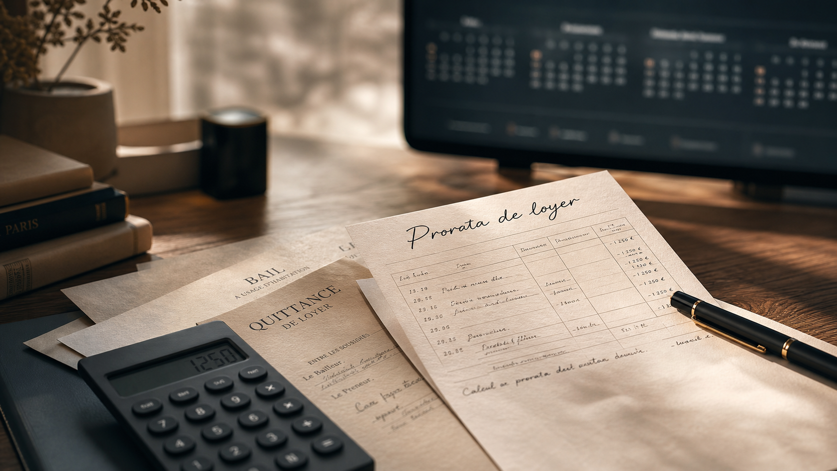Prorata loyer calcul : méthode de calcul et régularisation