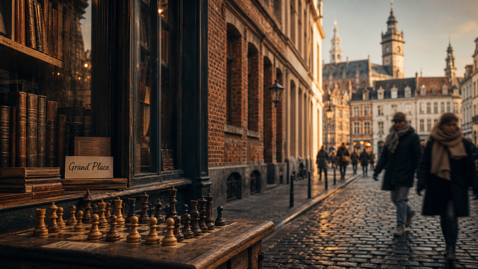 Que faire à Lille : rue pavée de Vieux-Lille vers la Grand’Place