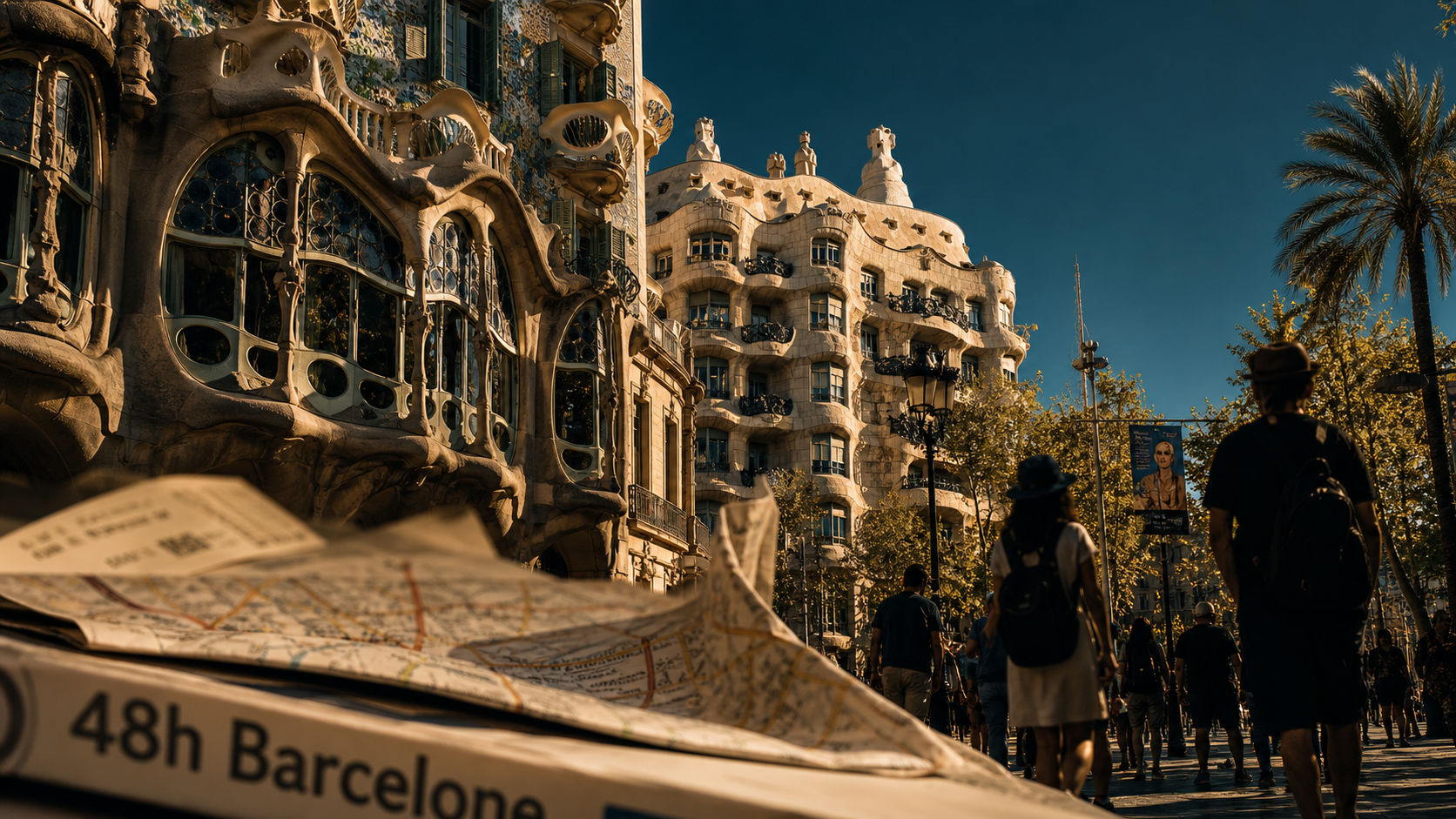 Visiter barcelone en 2 jours : Passeig de Gràcia, Casa Batlló et La Pedrera