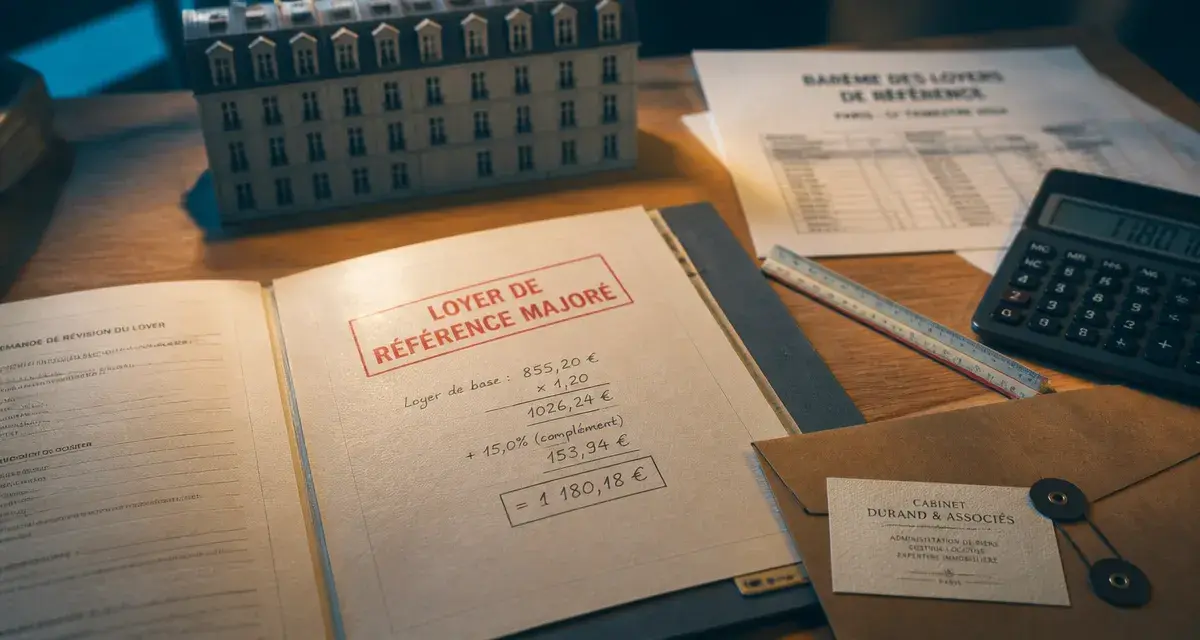 Encadrement loyers paris : calcul loyer de référence majoré et plafonds