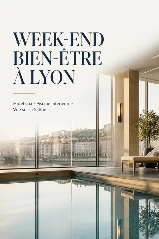 Séjour spa lyon dans un hôtel avec piscine et vue sur la ville