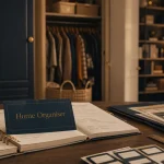 Formation home organiser : carnet et étiquettes dans un appartement lumineux