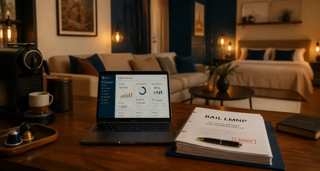 Location meublée Toulouse en LMNP : intérieur meublé premium