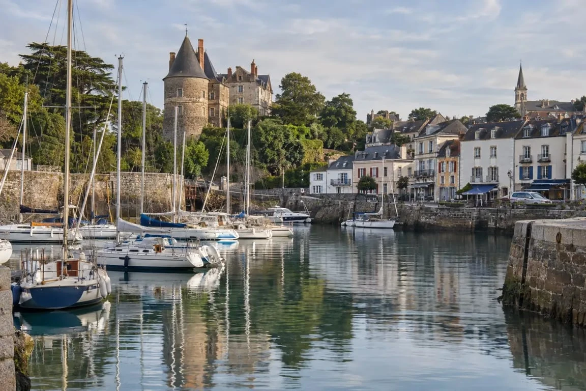 Location saisonnière à Pornic avec vue sur le vieux port et le littoral