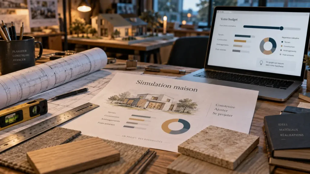 Simulateur construction maison : estimer le budget avant premier devis